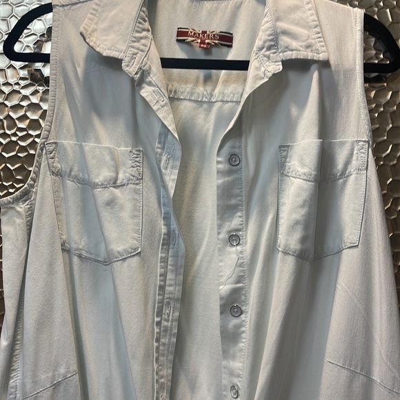 Makers of True Originals Maternity Jeans Romper - Picture 4 of 6